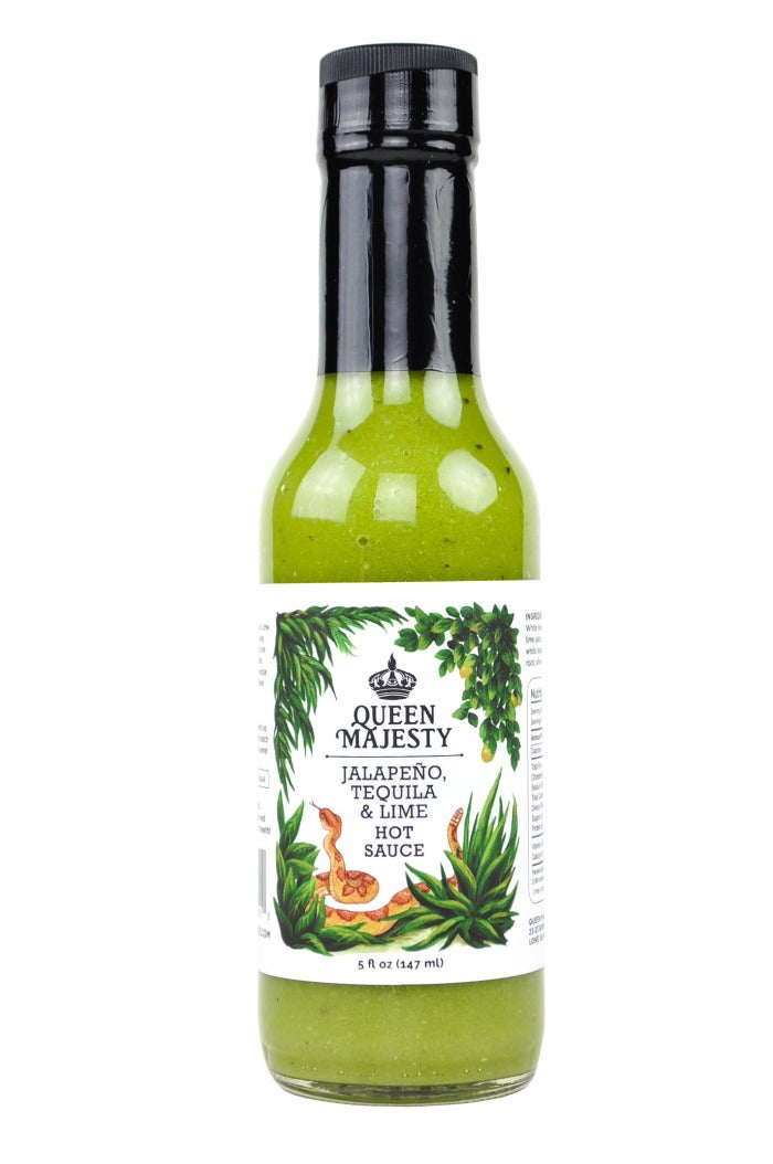 Jalapeno Tequila Lime Hot Sauce | Queen Majesty Y2
