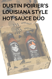 Dustin Poirier Hot Sauce Duo Pack J1