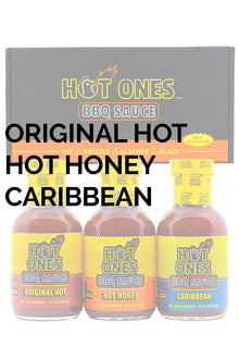 Hot Ones BBQ Trio Pack (Original / Hot Honey / Caribbean) M1