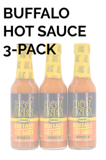 Buffalo Hot Sauce 3-Pack | Hot Ones Hot Sauce N4