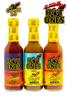 Los Calientes Trio Pack | Hot Ones Hot Sauce I5