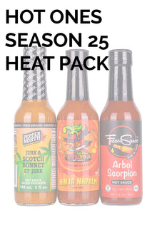 Hot Ones Hot Sauce Heat Pack - Season 25 F5