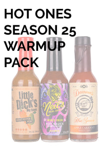 Hot Ones Hot Sauce Warmup Pack - Season 25 X5