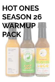 Hot Ones Hot Sauce Warmup Pack - Season 26 K1