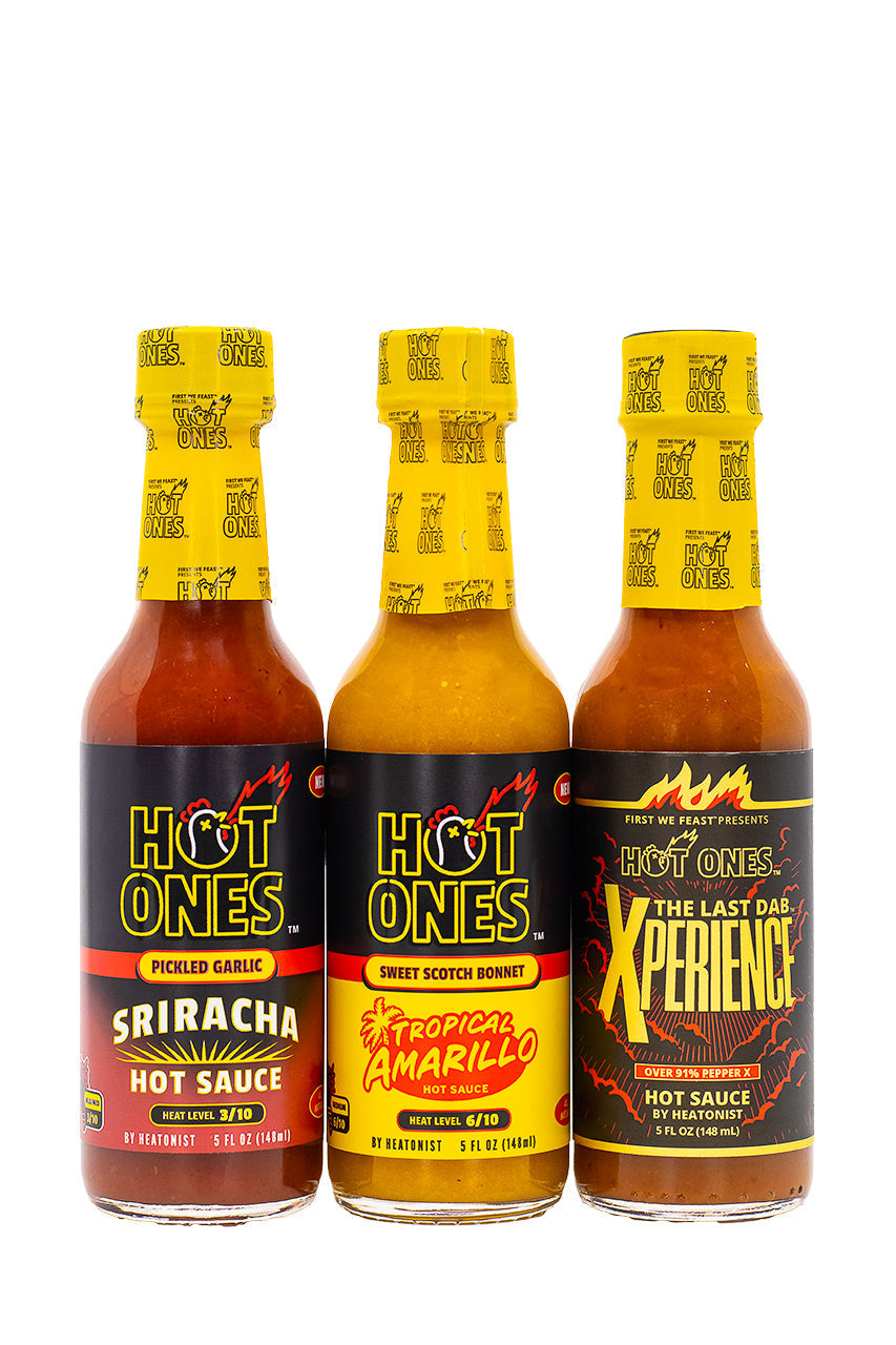 Hot Ones Hot Sauce Trio Pack - Season 27 W9