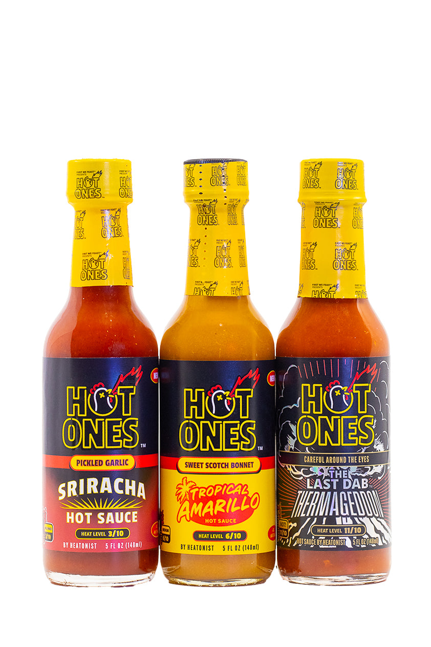 Hot Ones Hot Sauce Trio Pack - Season 28 C2
