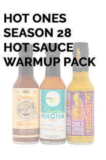 Hot Ones Hot Sauce Warm Up Pack - Season 28 S7