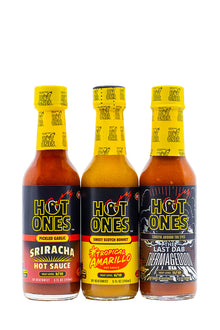 Hot Ones Hot Sauce Trio Pack - Season 29 U1