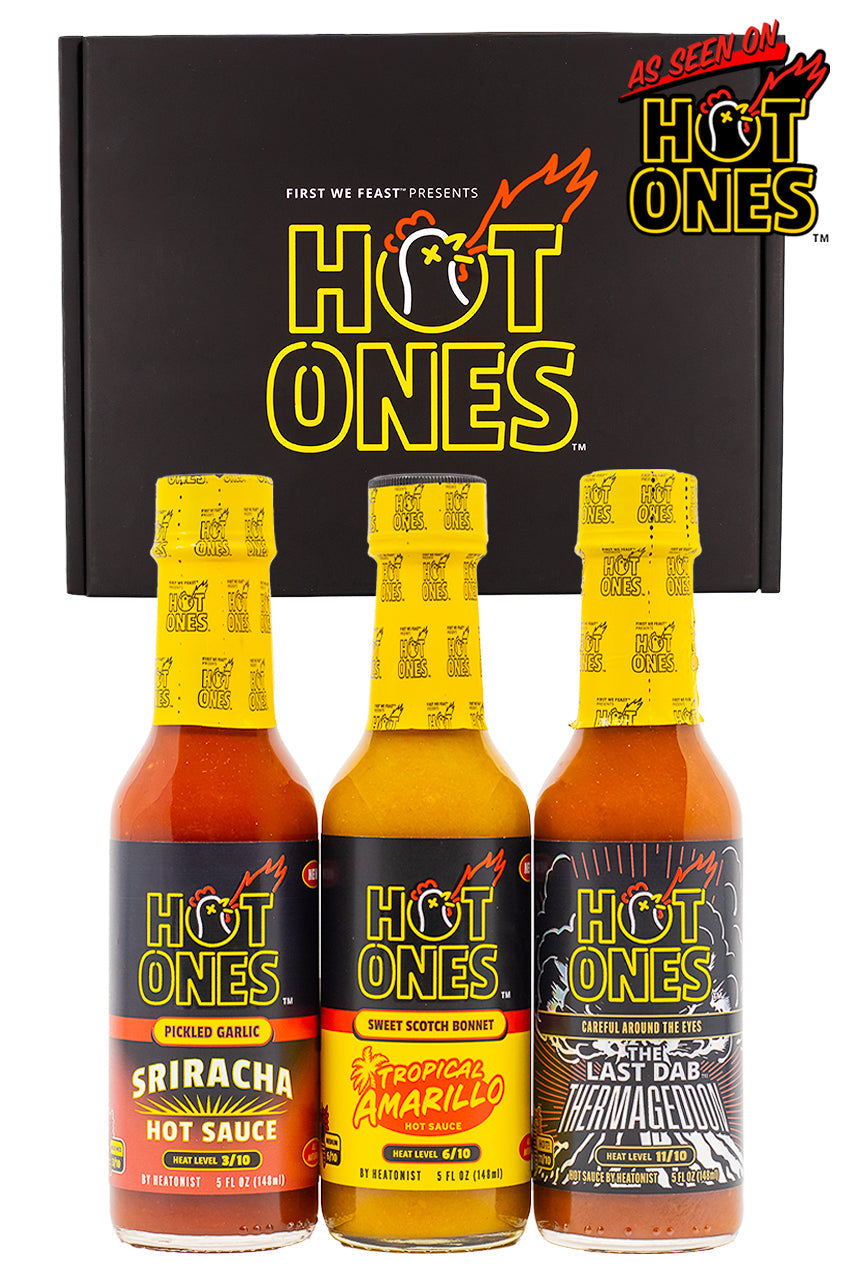Hot Ones Hot Sauce Trio Pack - Season 30 Z7