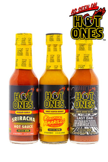 Hot Ones Hot Sauce Trio Pack - Season 30 A8
