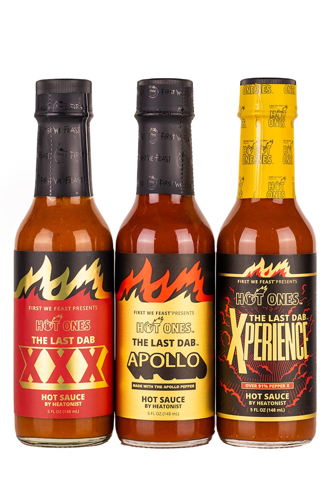 The Last Dab Trio Pack | Hot Ones Hot Sauce K2