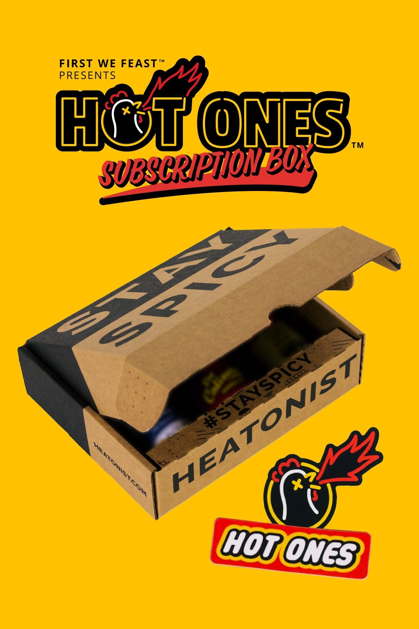 Monthly Hot Ones Box G0