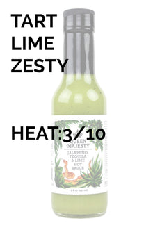 Jalapeno Tequila Lime Hot Sauce | Queen Majesty Y2