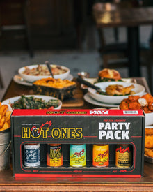 Fan Favorite Party Pack | Hot Ones Hot Sauce Q8