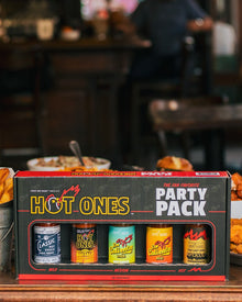 Fan Favorite Party Pack | Hot Ones Hot Sauce Q8