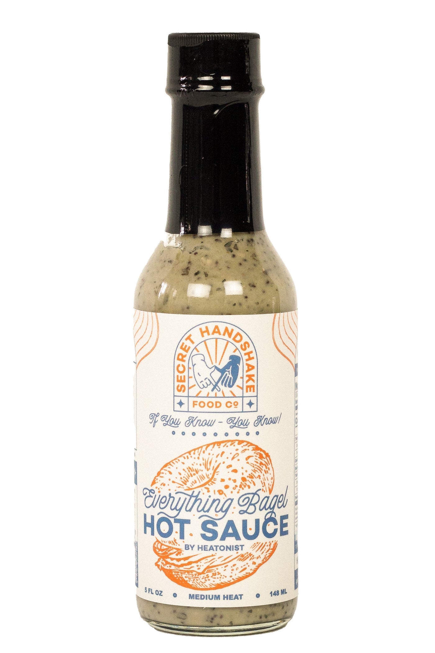 Everything Bagel Hot Sauce | Secret Handshake Food Co B1