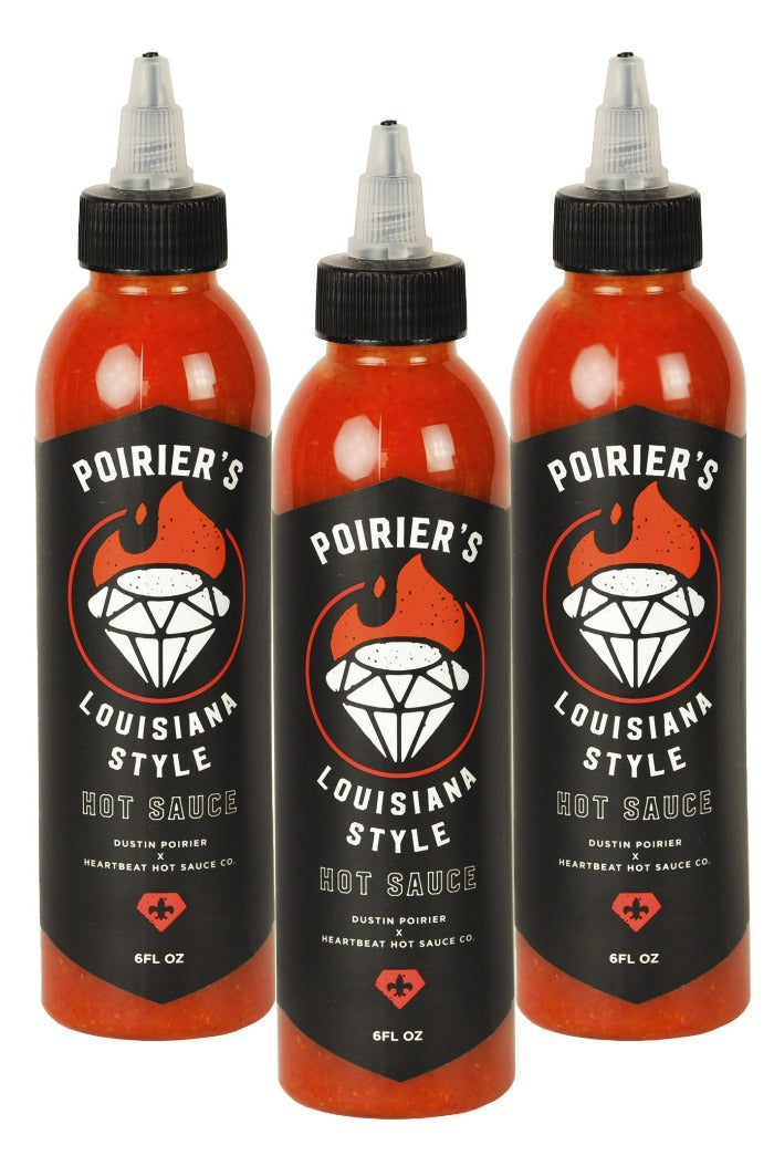 Dustin Poirier Hot Sauce 3 Pack | HEATONIST Y0