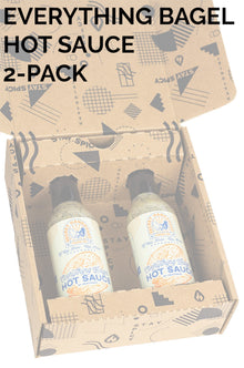 Secret Handshake Food Co Everything Bagel Hot Sauce 2-Pack H5